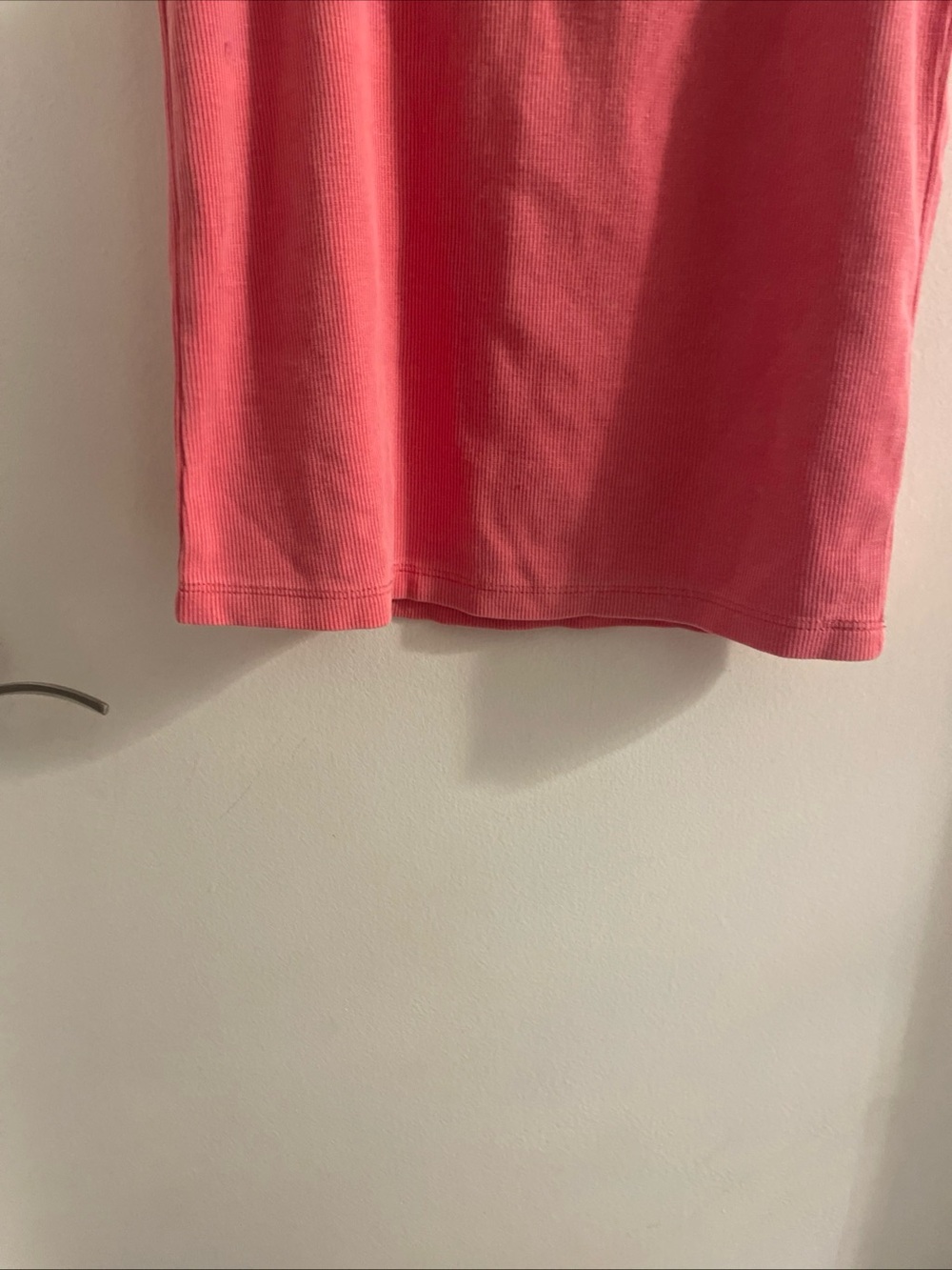 NWT MARINE LAYER XS Faded Red Cotton Blend  Lexi Ribbed Sun In Tank Top $48 - Picture 4 of 12